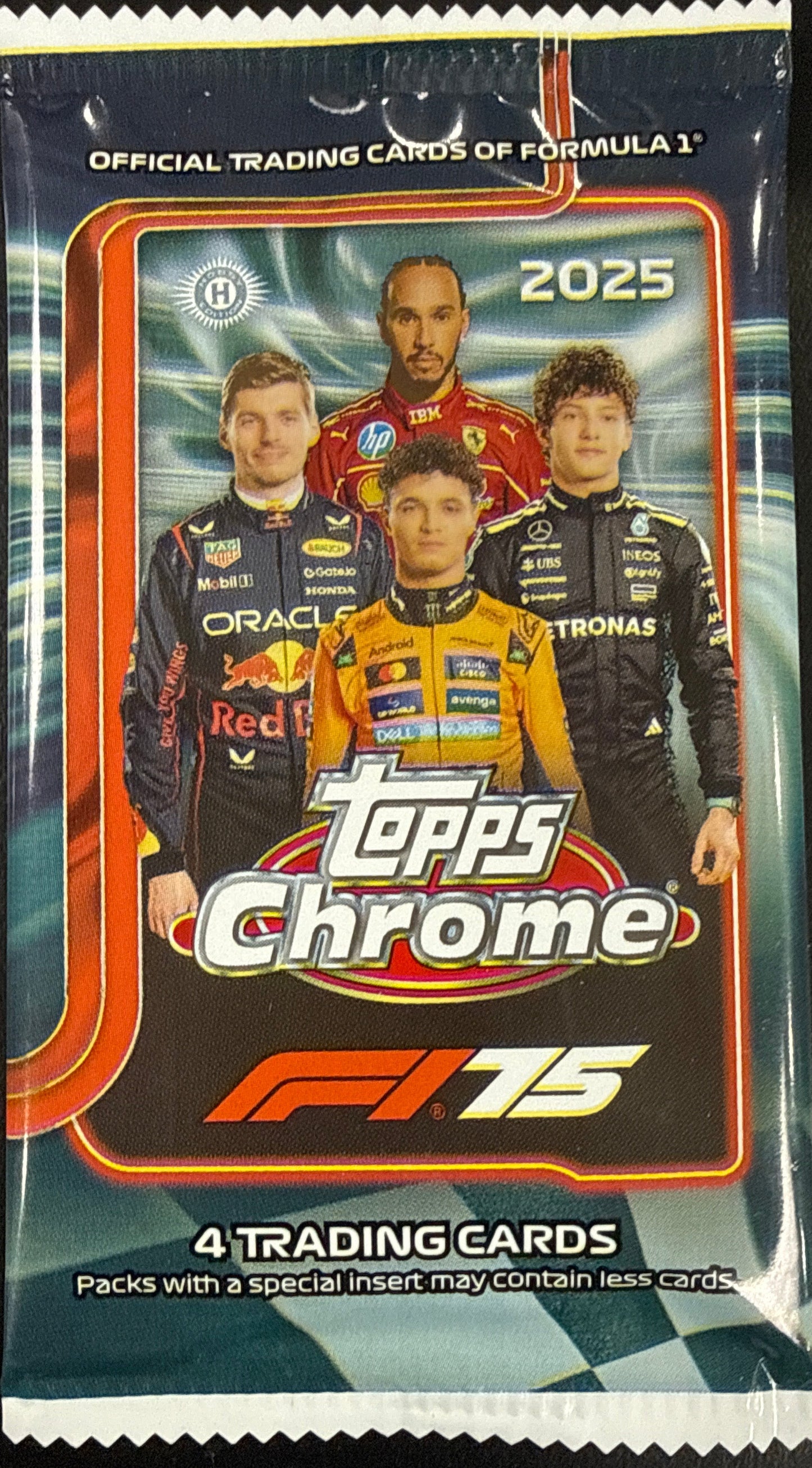 2025 Topps Chrome F1 Formula 1 Hobby Pack