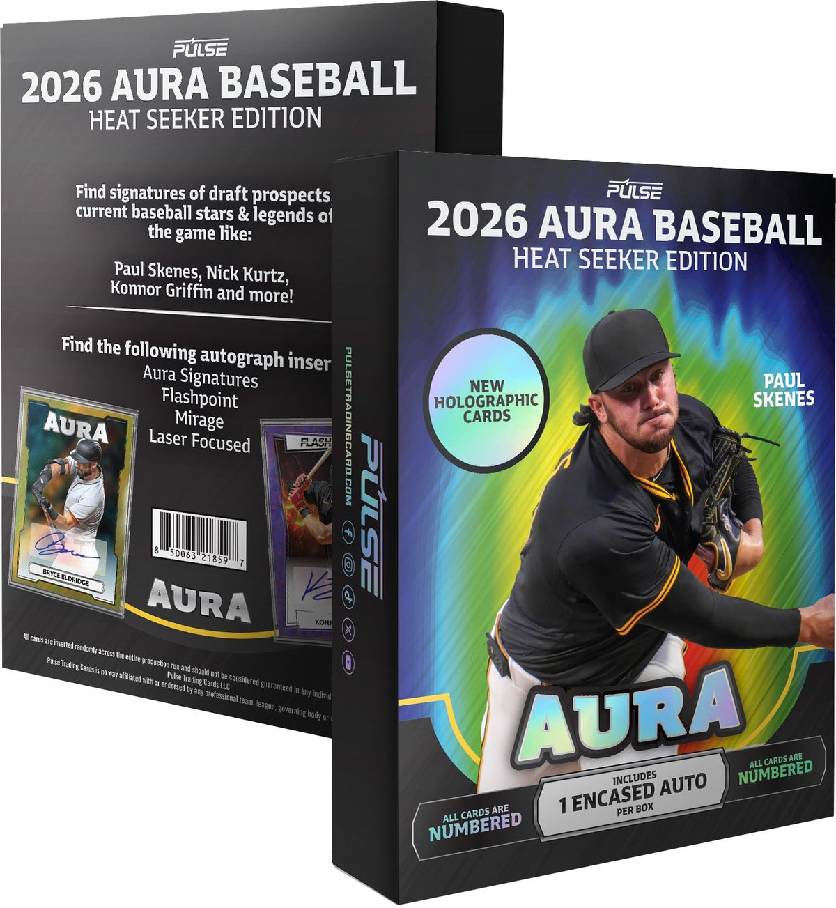 2026 Pulse Aura Baseball Heat Seeker Box
