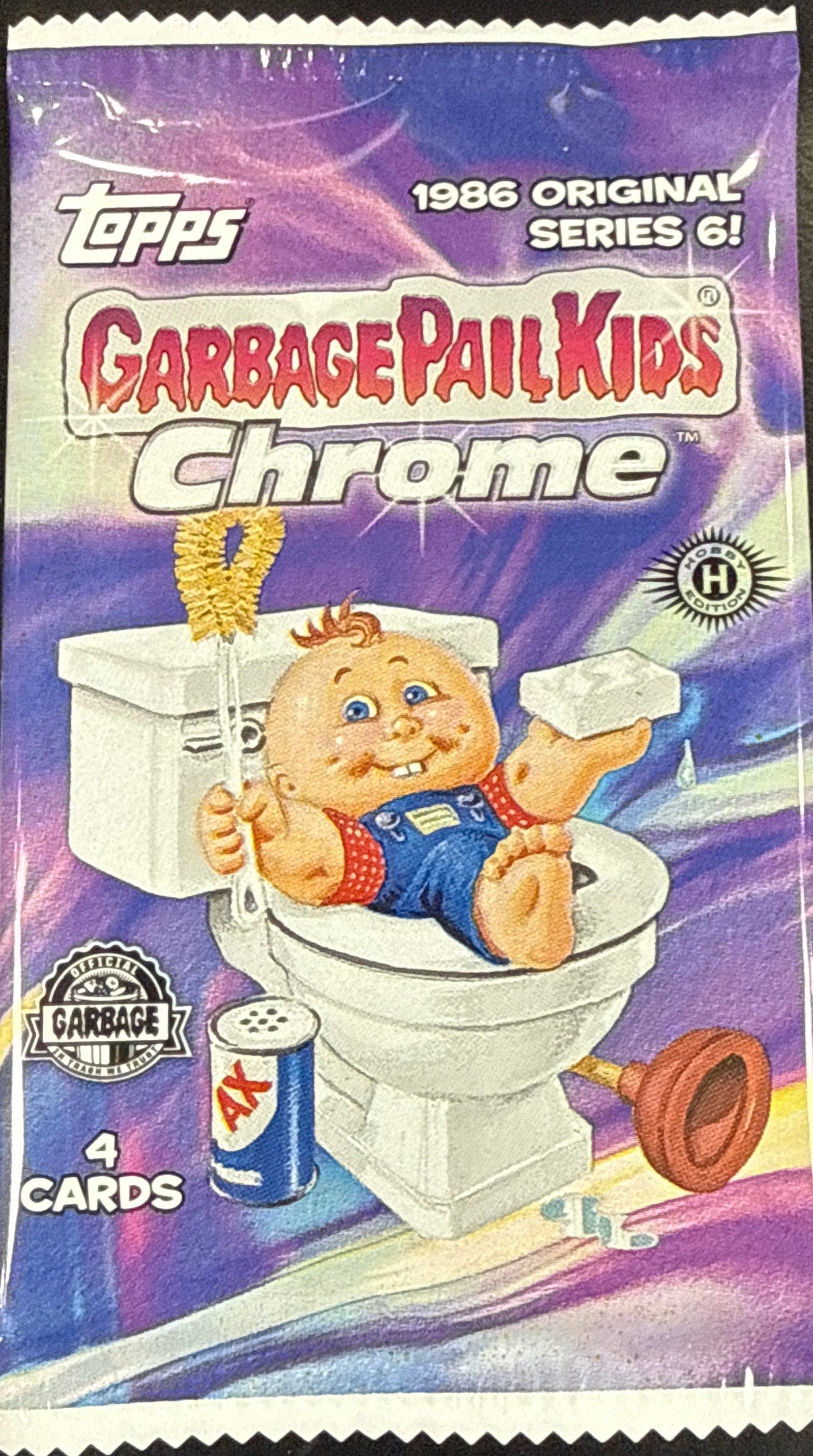 2023 Topps Garbage Pail Kids Chrome Series 6 Hobby Pack