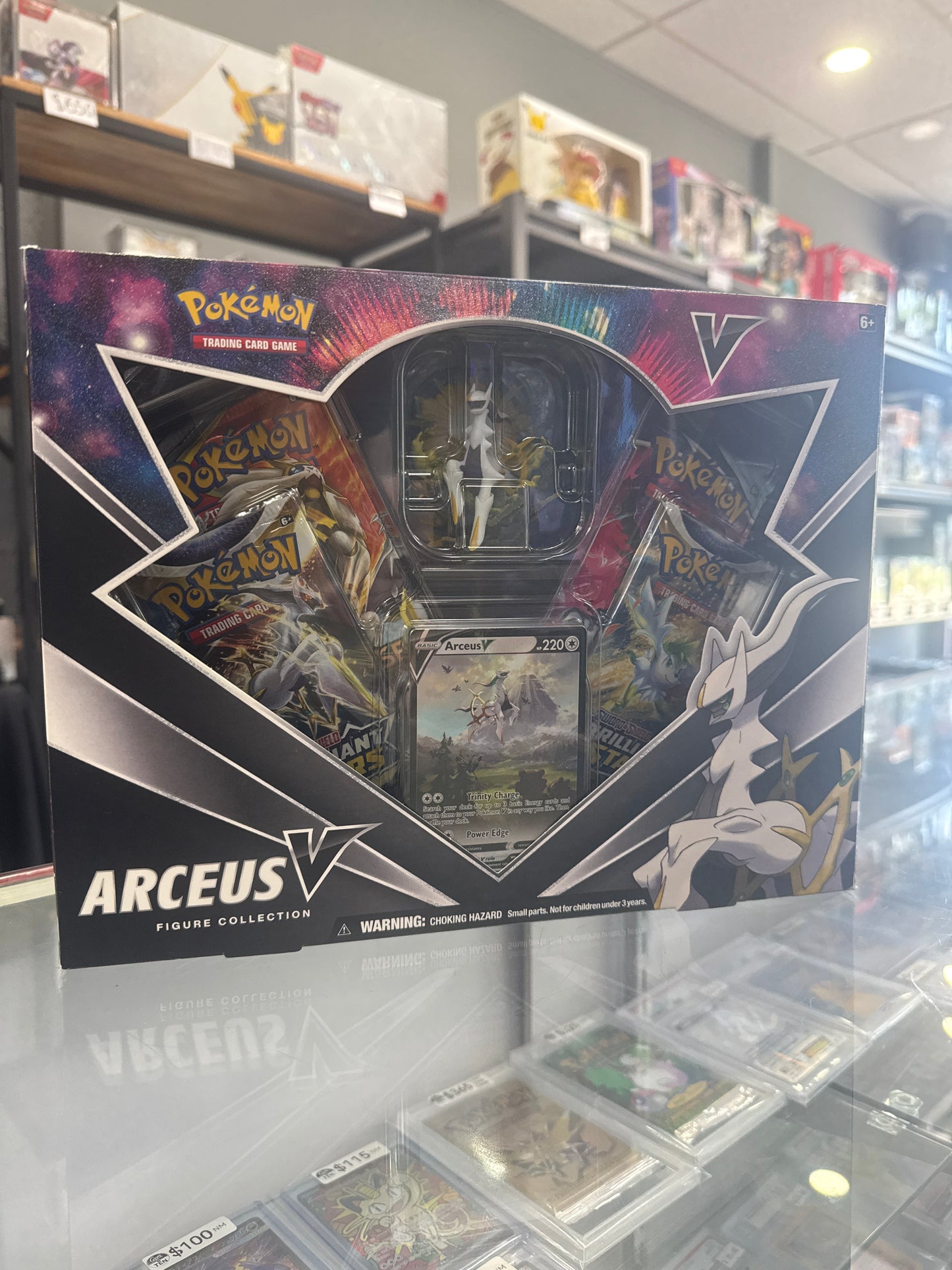 Arceus V Figure Collection Box