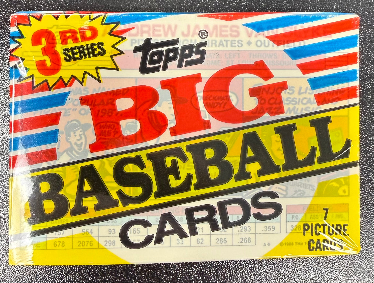 1988 Topps Big Baseball pack 3rd Series