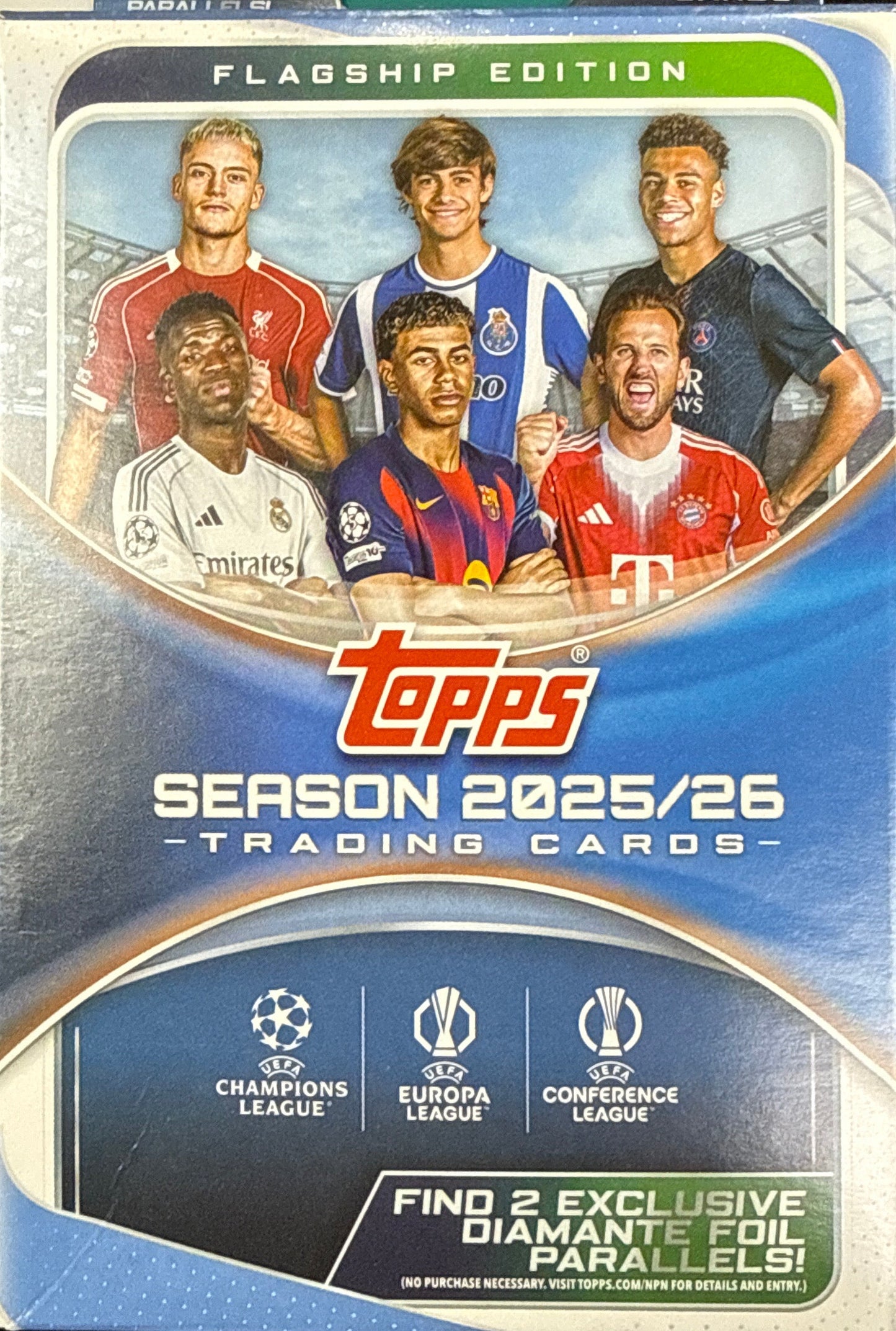 2025/26 Topps Flagship Edition Soccer Hanger Box