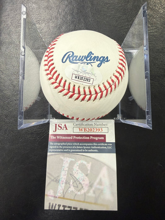 Scott Rolen Autographed National Baseball Hall of Fame Ball JSA Authentic