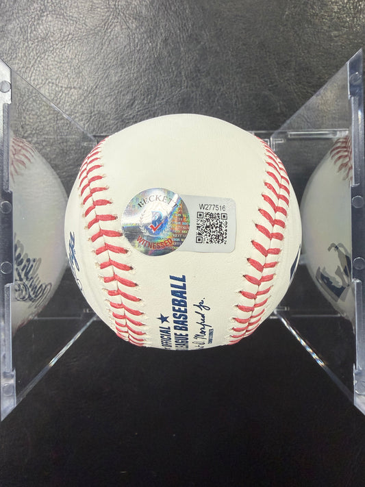 Pedro Martinez Autographed Baseball Beckett Authentication