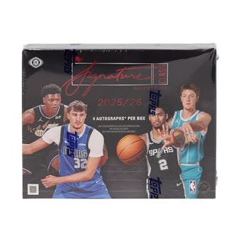 2025/26 Topps Signature Class Basketball Hobby Jumbo Box