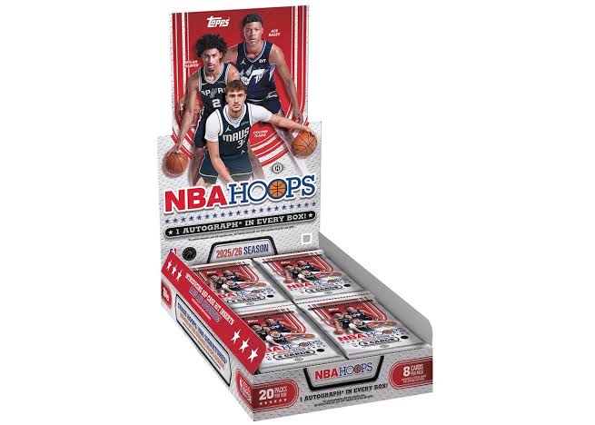 2025/26 Topps NBA Hoops Hobby Box