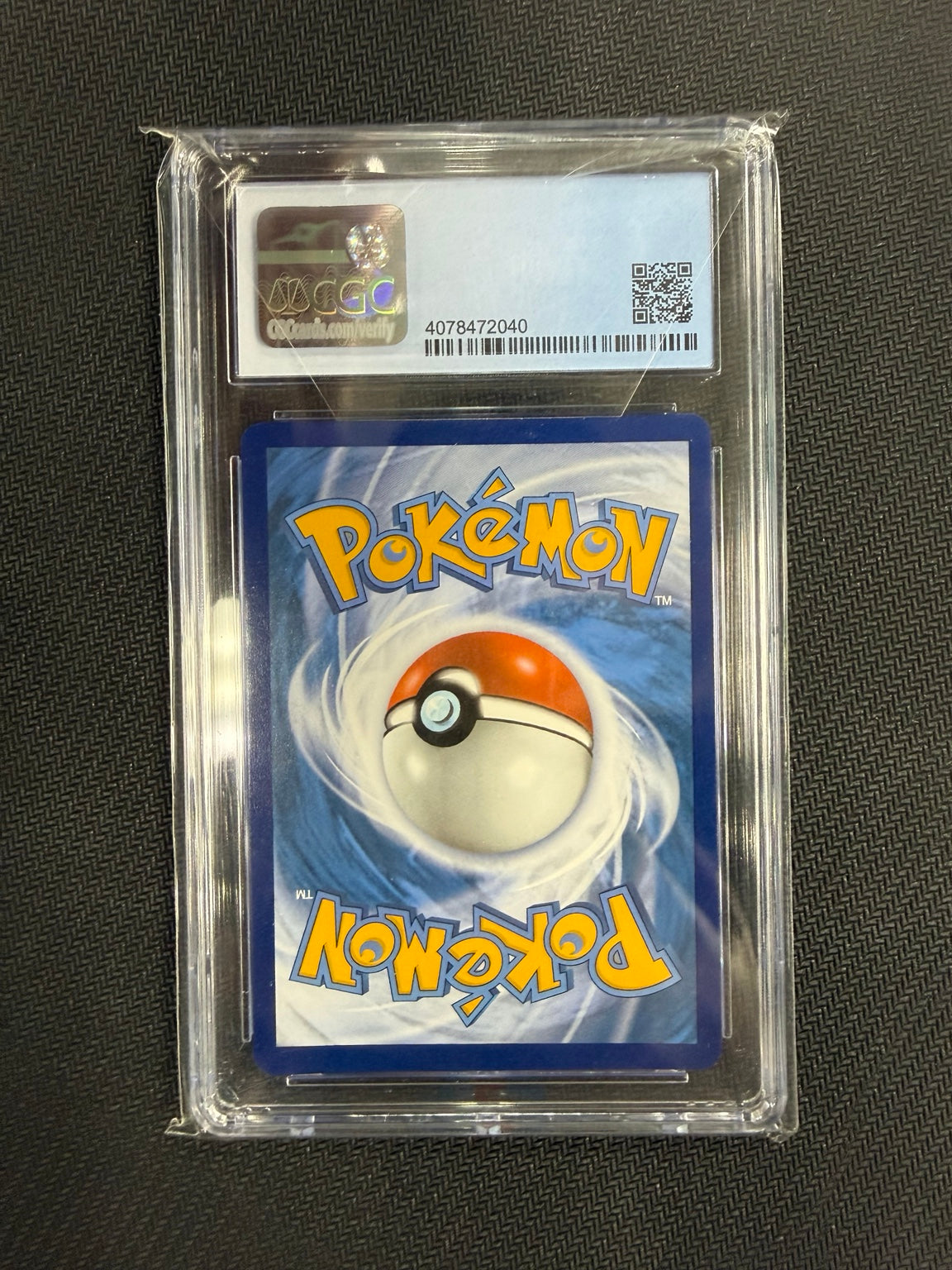 2022 Pokémon Charizard V #153/172 Brilliant Stars CGC 9.5 Gem Mint — 4078472040 back