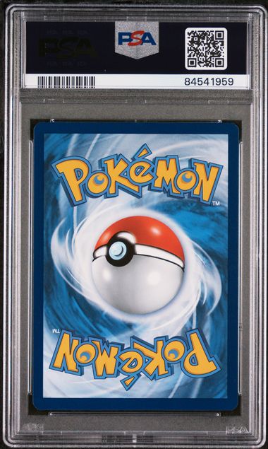 2023 Pokémon Pikachu with Grey Felt Hat #085 PSA 10, cert 84541959 — back
