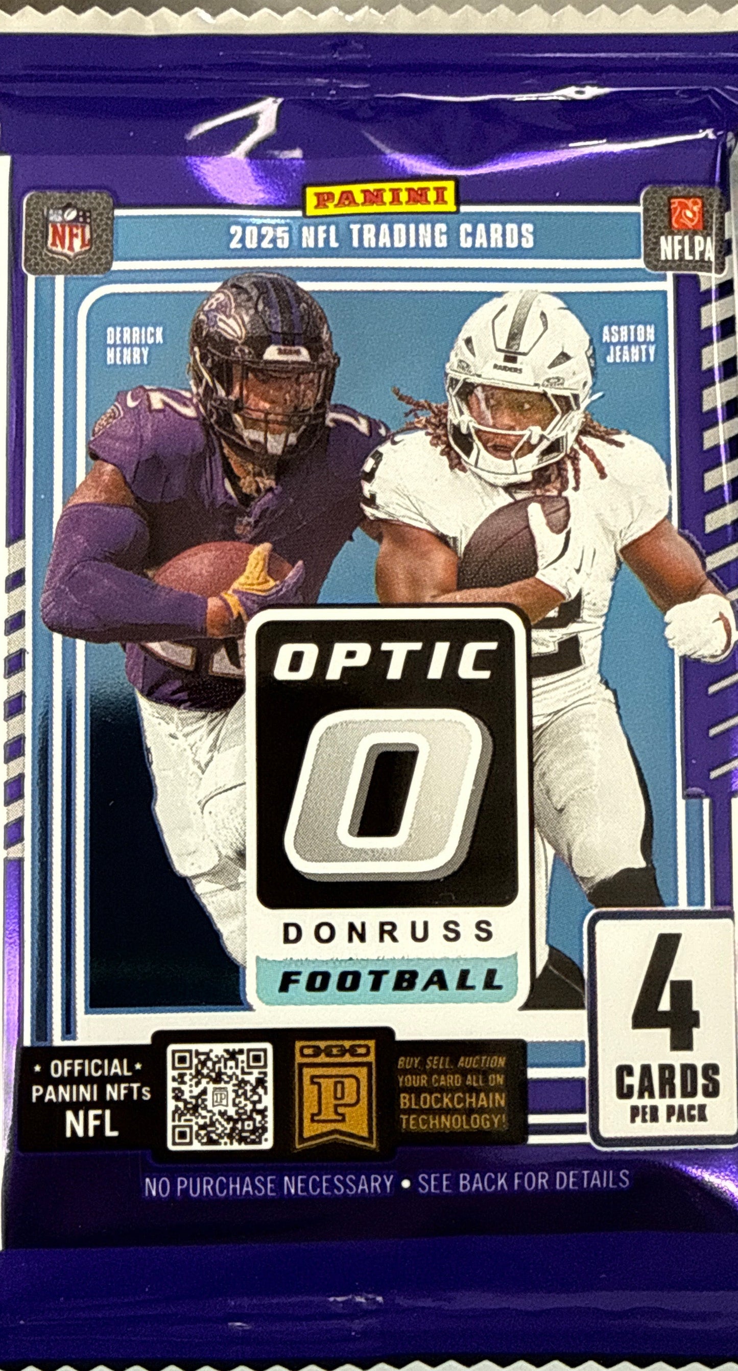 2025 Donruss Optic Retail Pack NFL