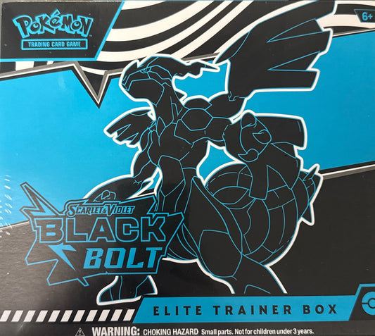 Pokémon Scarlet & Violet Black Bolt ETB