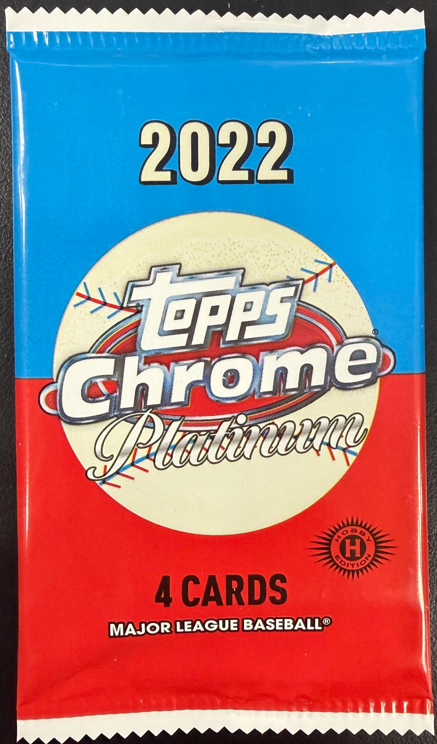 2022 Topps Chrome Platinum Baseball Hobby Pack