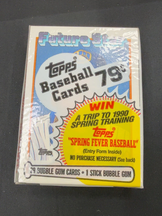 1989 Topps Baseball 29-card cello pack