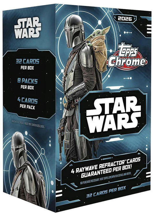 2026 Topps Chrome Star Wars Value Box