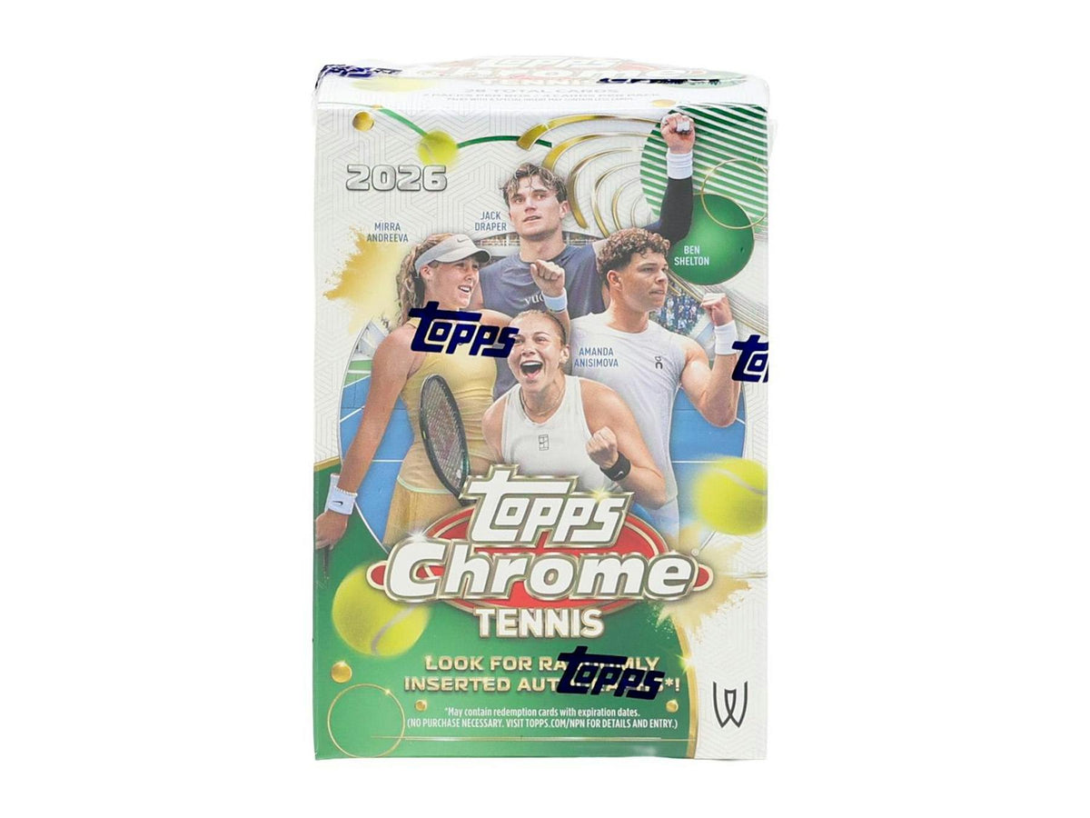 2026 Topps Chrome Tennis Value Box