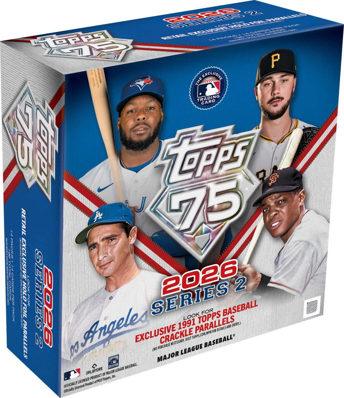 2026 Topps Series 2 Baseball Mega Box — Sealed product packaging
