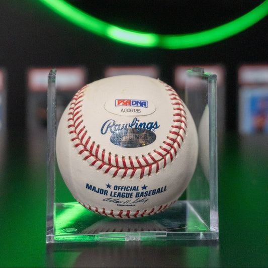 Derek Jeter Singed Baseball & Authentic 2008 Baseball