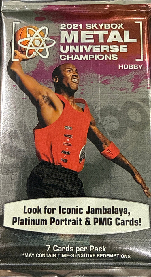 Upper Deck Skybox Metal Universe Champions Hobby Pack