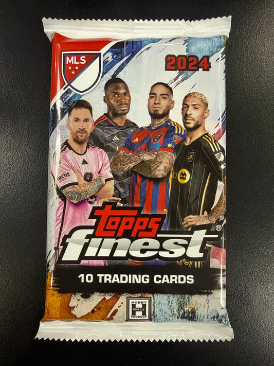 2024 Topps Finest MLS Soccer Hobby Pack