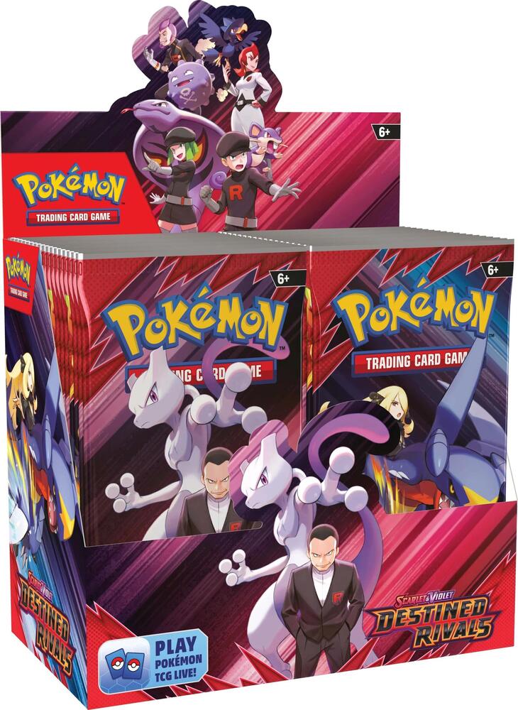 Pokémon Scarlet & Violet—Destined Rivals Booster Box — Sealed product packaging