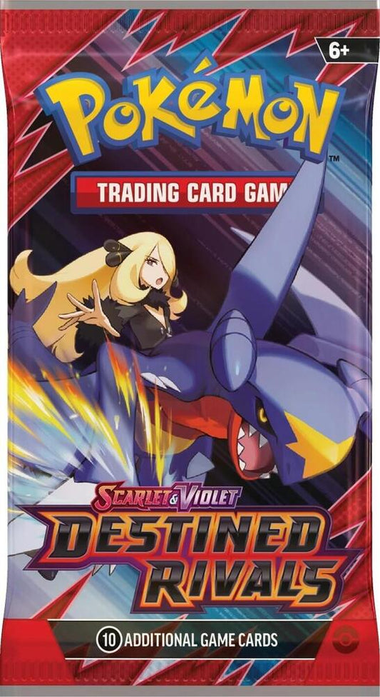 2025 Pokémon Scarlet & Violet—Destined Rivals Booster Pack — Sealed product packaging
