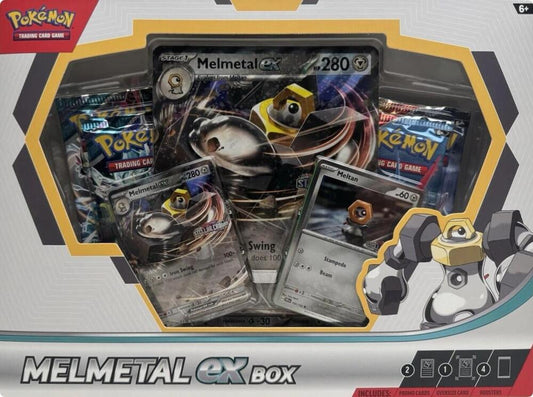 Pokémon Melmetal EX Box — Sealed product packaging