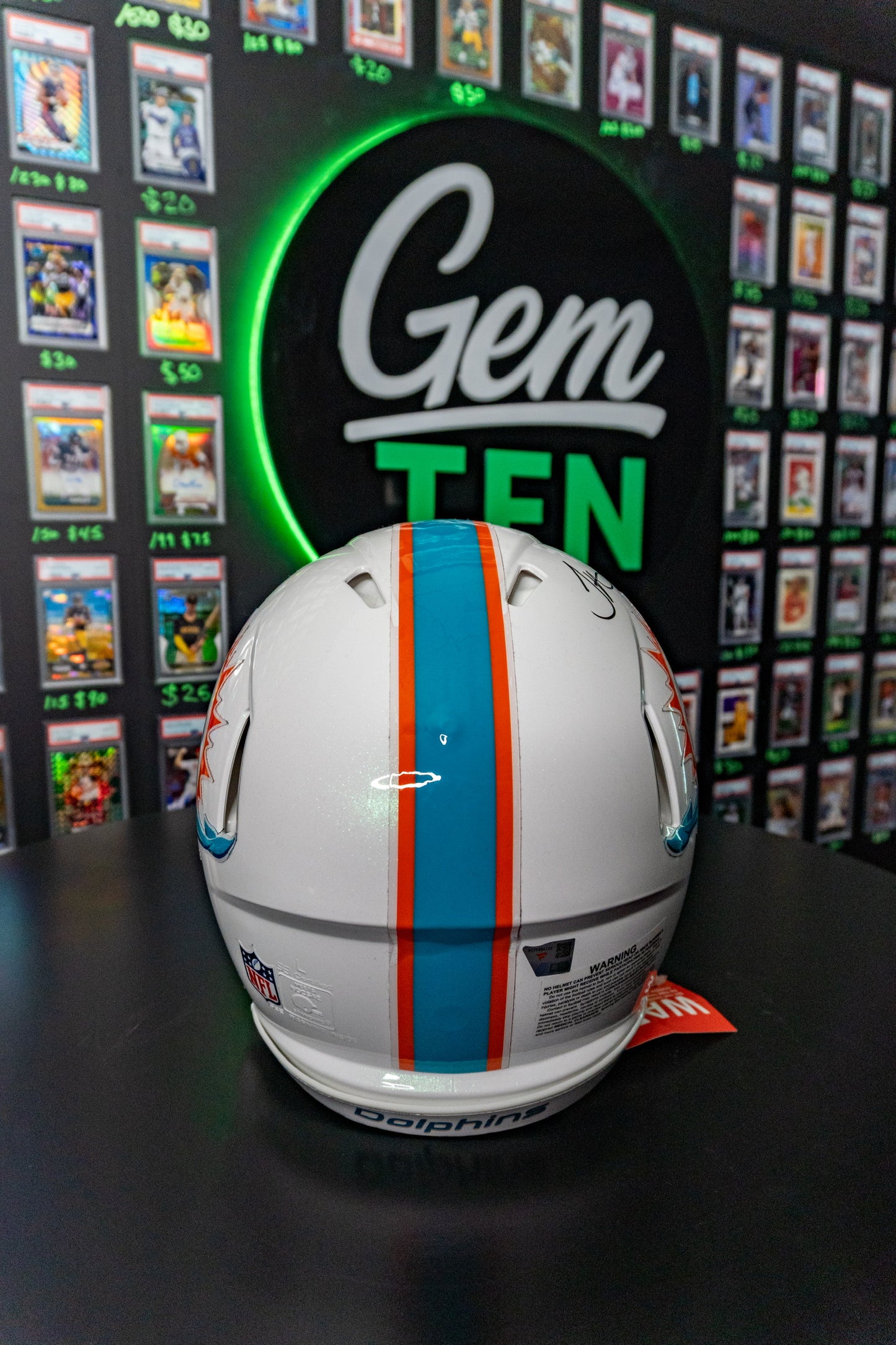Tyreek Hill Autographed Full Size Helmet Fanatics Authentic