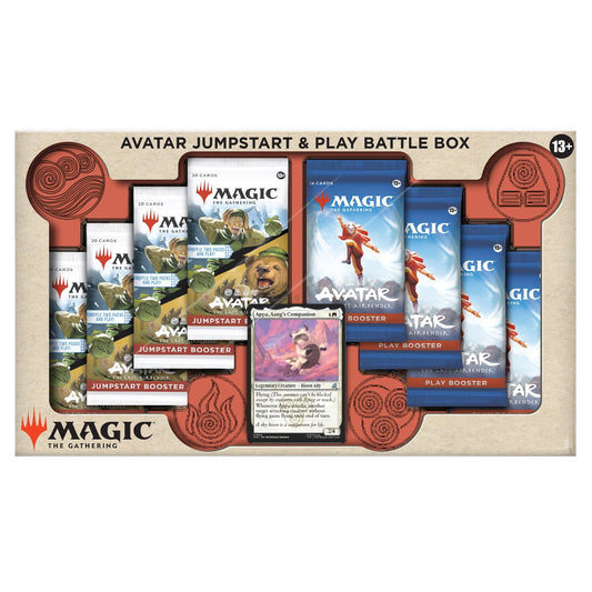 Magic: The Gathering Avatar: The Last Airbender Jumpstart & Play Battle Box — Sealed product packaging