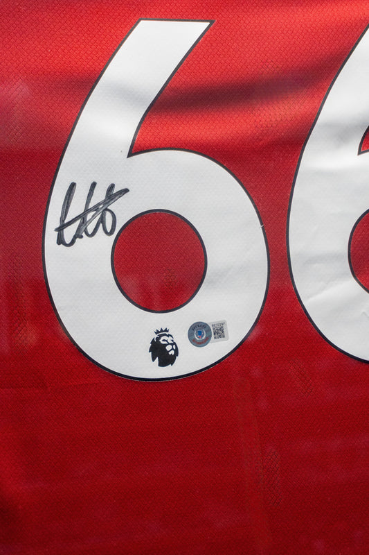 Trent Alexander-Arnold Autographed Liverpool Jersey #66 | Beckett BAS Certified | Framed