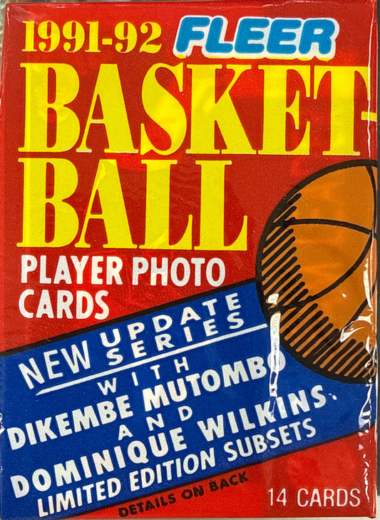 1991-92 Fleer Basketball Pack