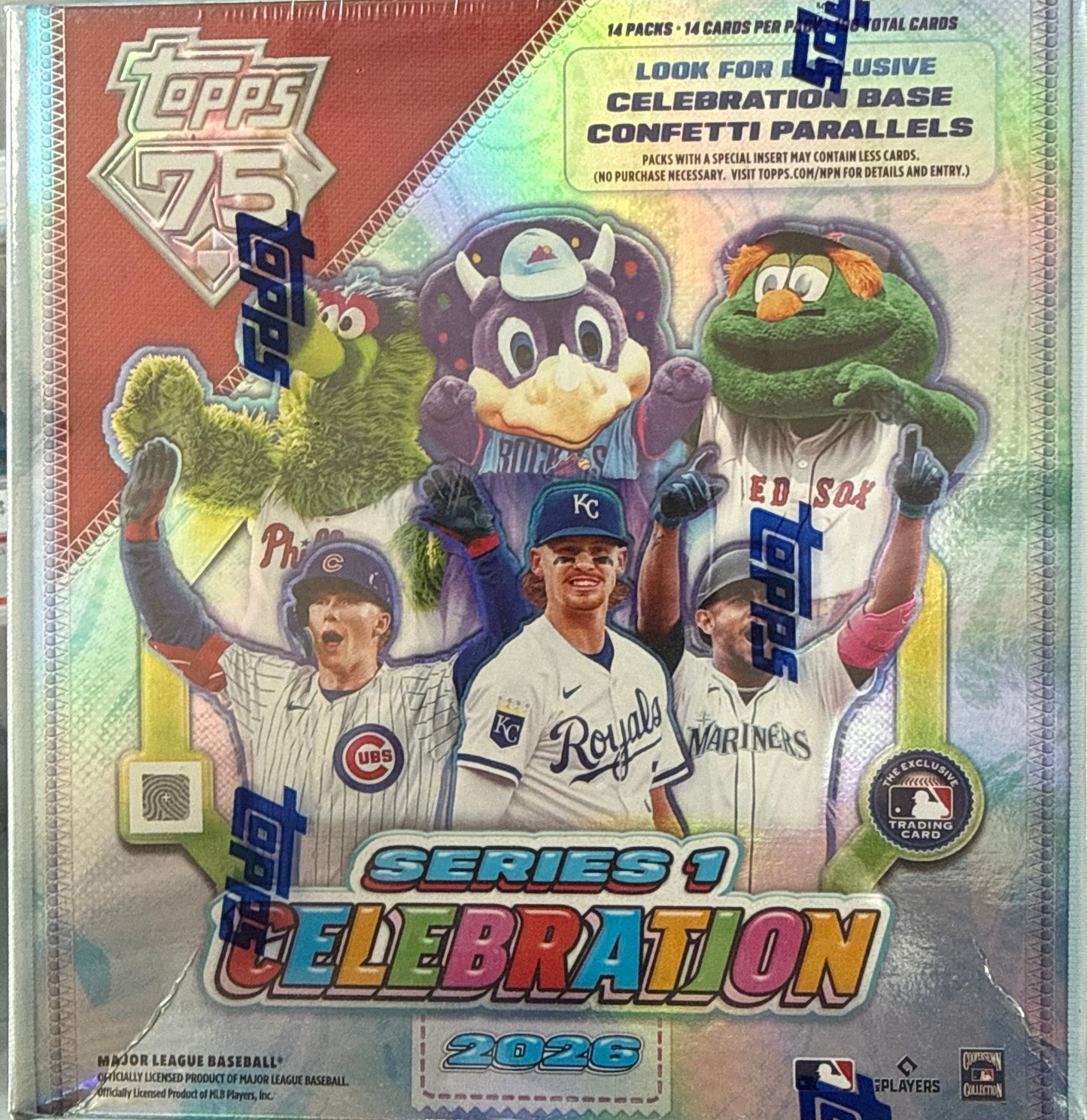 2026 Topps Series 1 Celebration Mega Box MLB