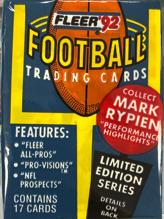 1992 Fleer Football Pack