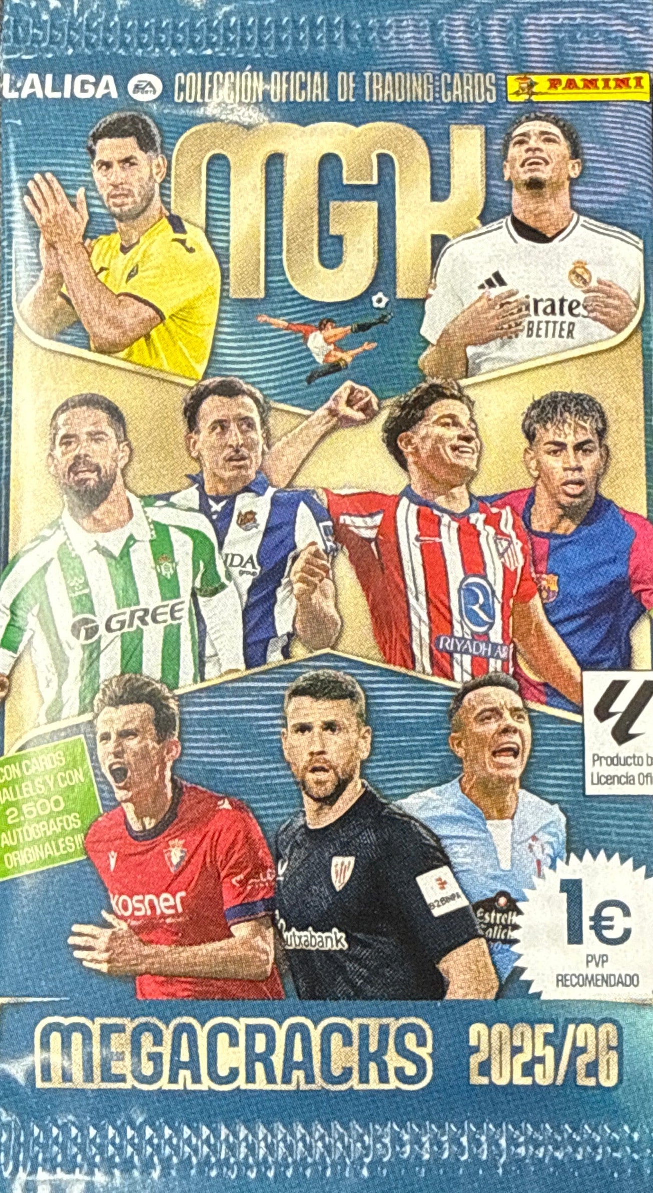 2025/26 Panini La Liga Megacracks Soccer Pack