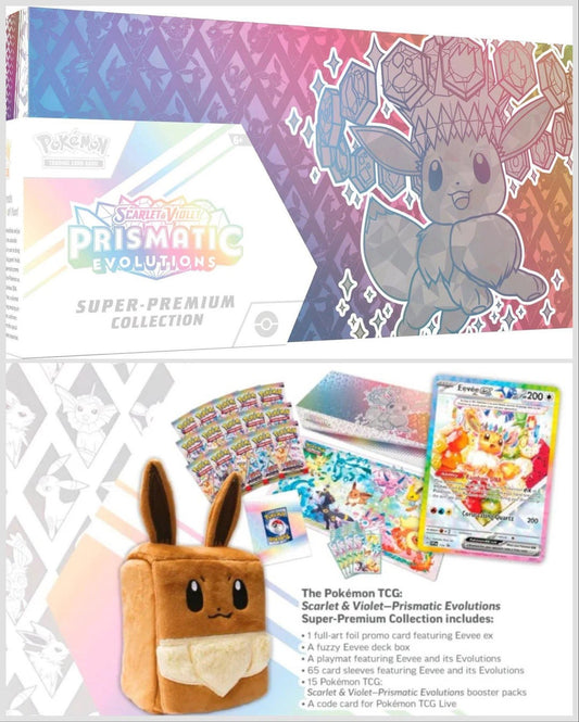 Scarlet & Violet Prismatic Evolutions Super Premium Collection (SPC)