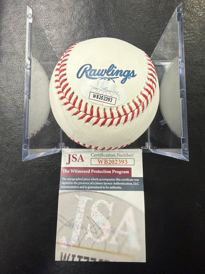 Scott Rolen Autographed National Baseball Hall of Fame Ball JSA Authentic
