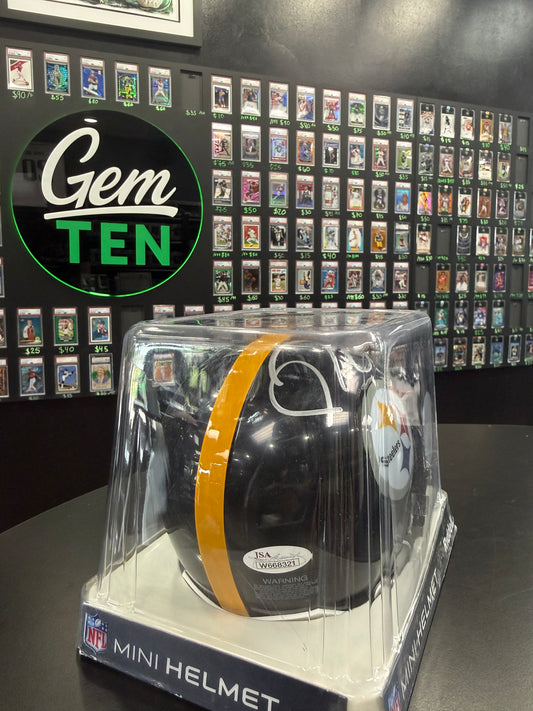 Jerome Bettis Autographed Mini Helmet JSA Authentic
