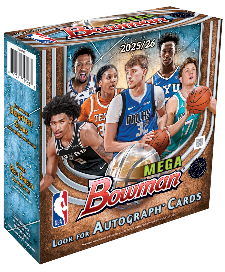 2025/26 Topps Bowman Mega Box NBA