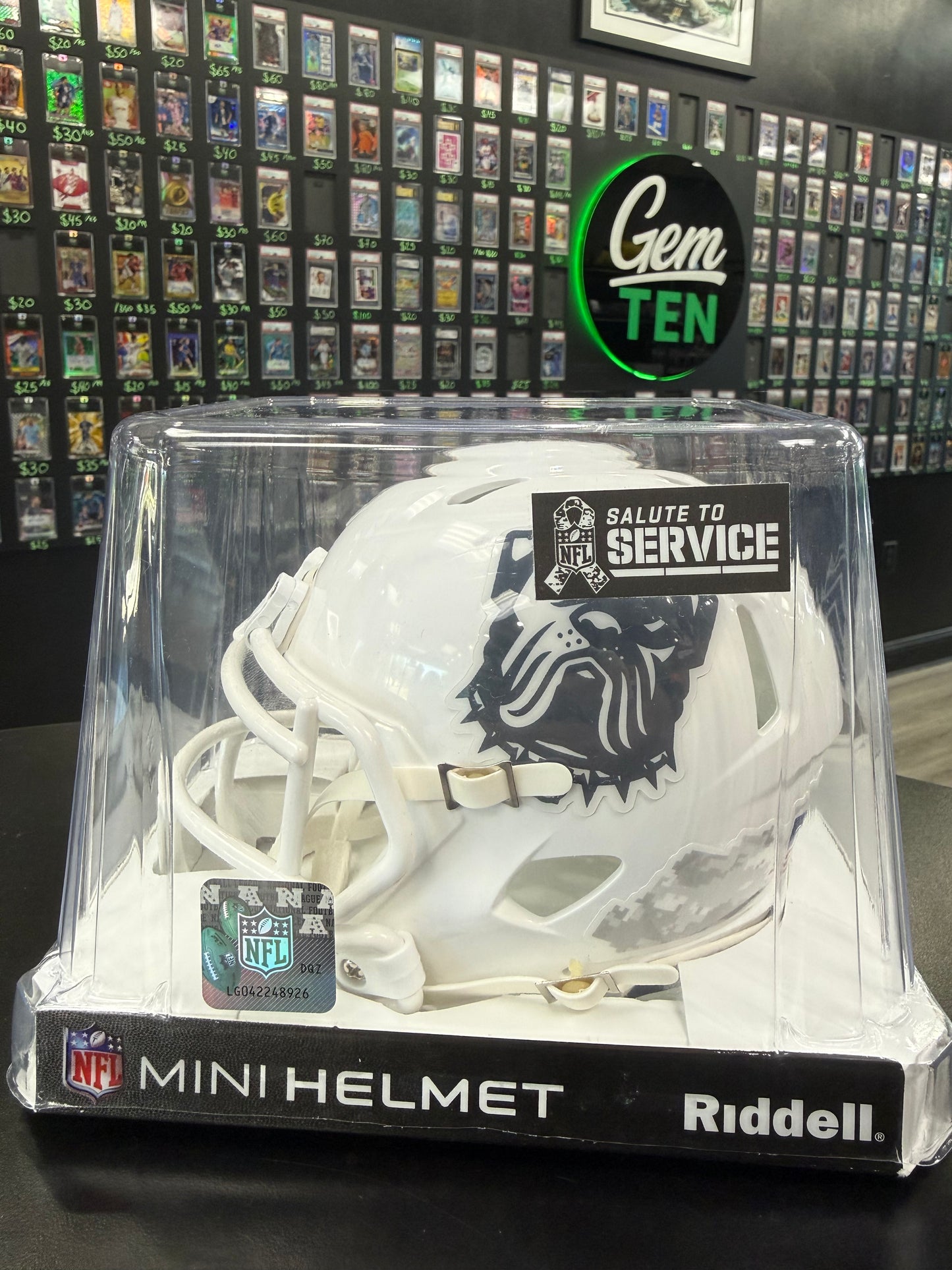 Johnny Manziel Autograph Mini Helmet “Go Army” Inscribed BGS Authentic