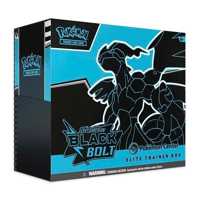 Pokémon Black Bolt ETB Pokemon Center