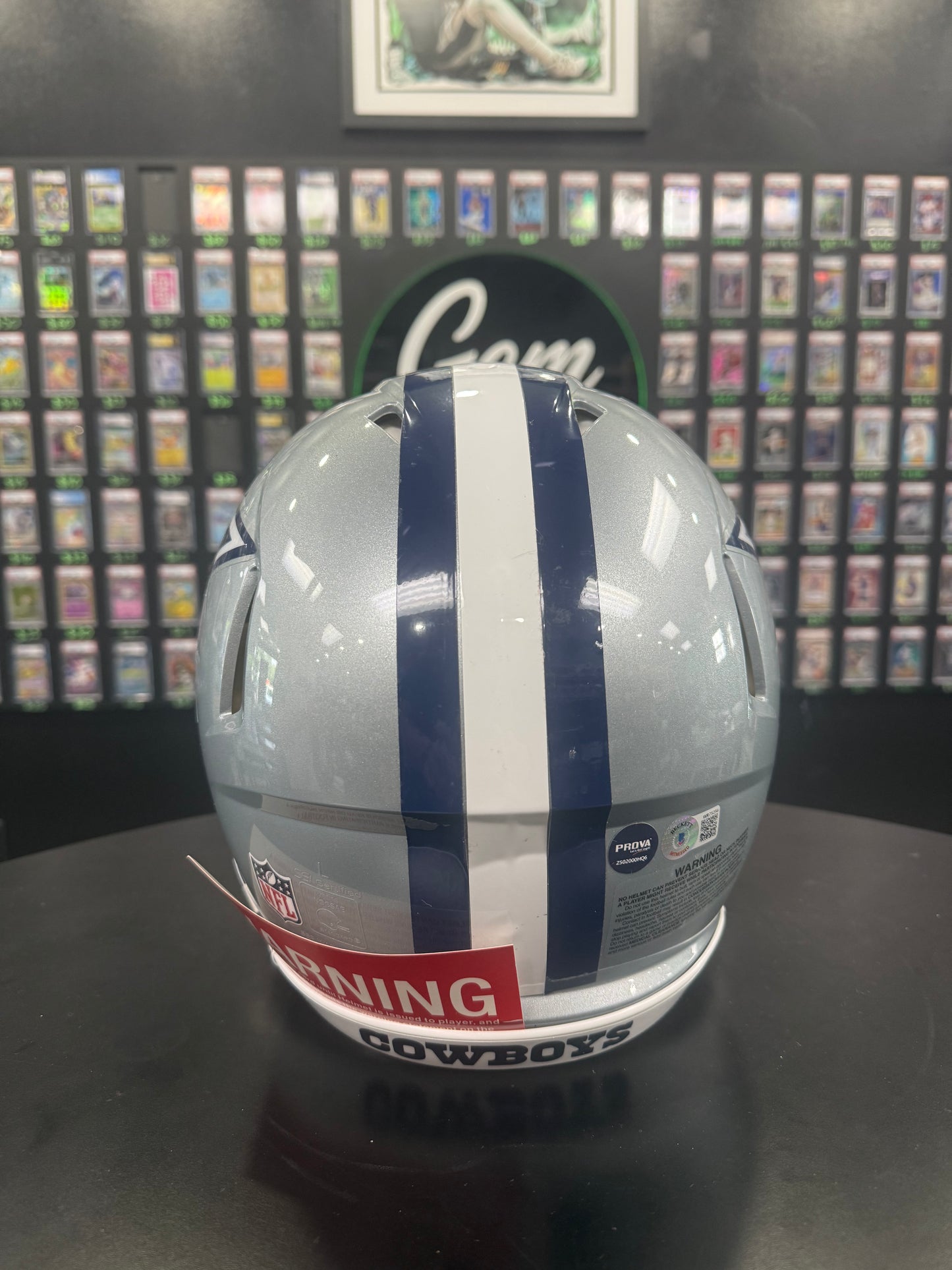 Emmit Smith Autographed Full Size Helmet BGS Authentic
