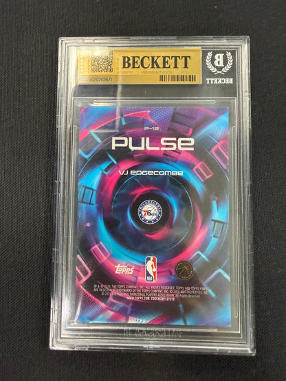 2025-26 Topps Finest #P12 VJ Edgecombe BGS 9.5