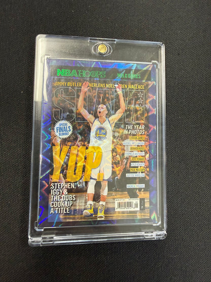 2020-21 Panini Hoops Slam Stephen Curry Green Explosion /89
