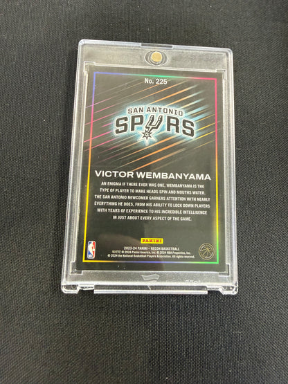 2023-24 Panini Recon #225 Victor Wembanyama Holo /49 RC