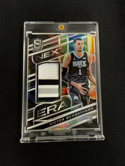 2023-24 Panini Spectra Victor Wembanyama Next Era Patch /149 RC