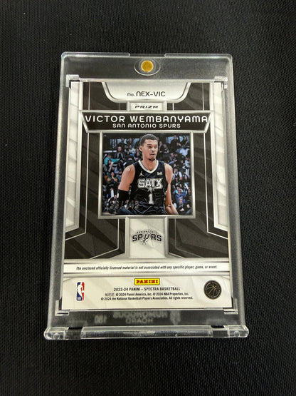 2023-24 Panini Spectra Victor Wembanyama Next Era Patch /149 RC