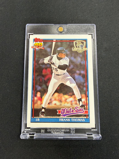 1991 Topps Operation Desert Shield Frank Thomas #79