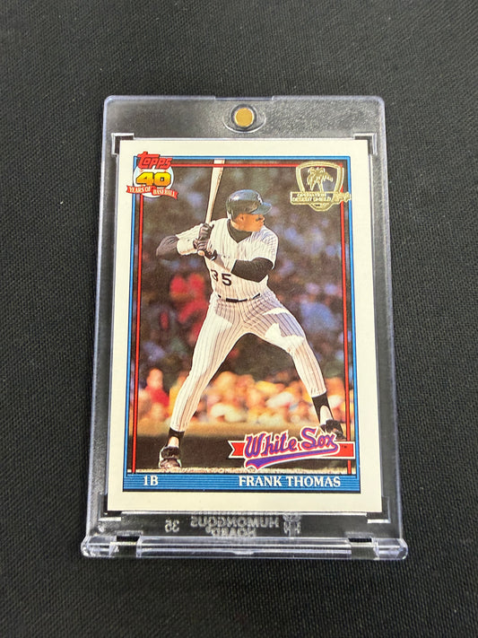 1991 Topps Operation Desert Shield Frank Thomas #79