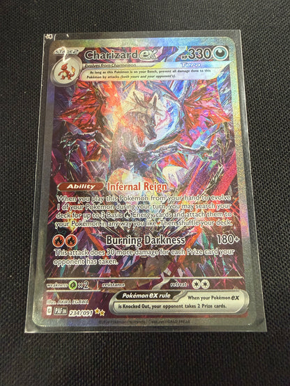 2024 Pokemon Paldean Fates Charizard ex Special Illustration Rare 234/091 NM