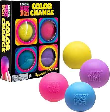 Teenie NeeDoh Color Changing 4 Pack