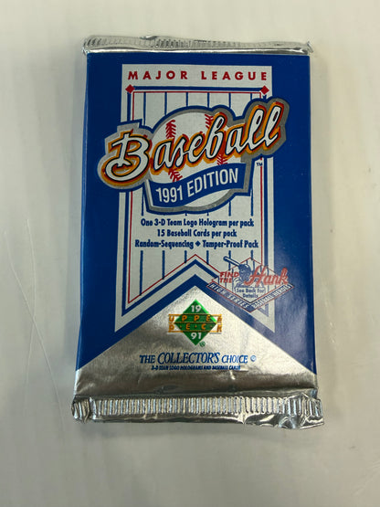 1991 Upper Deck Baseball Pack
