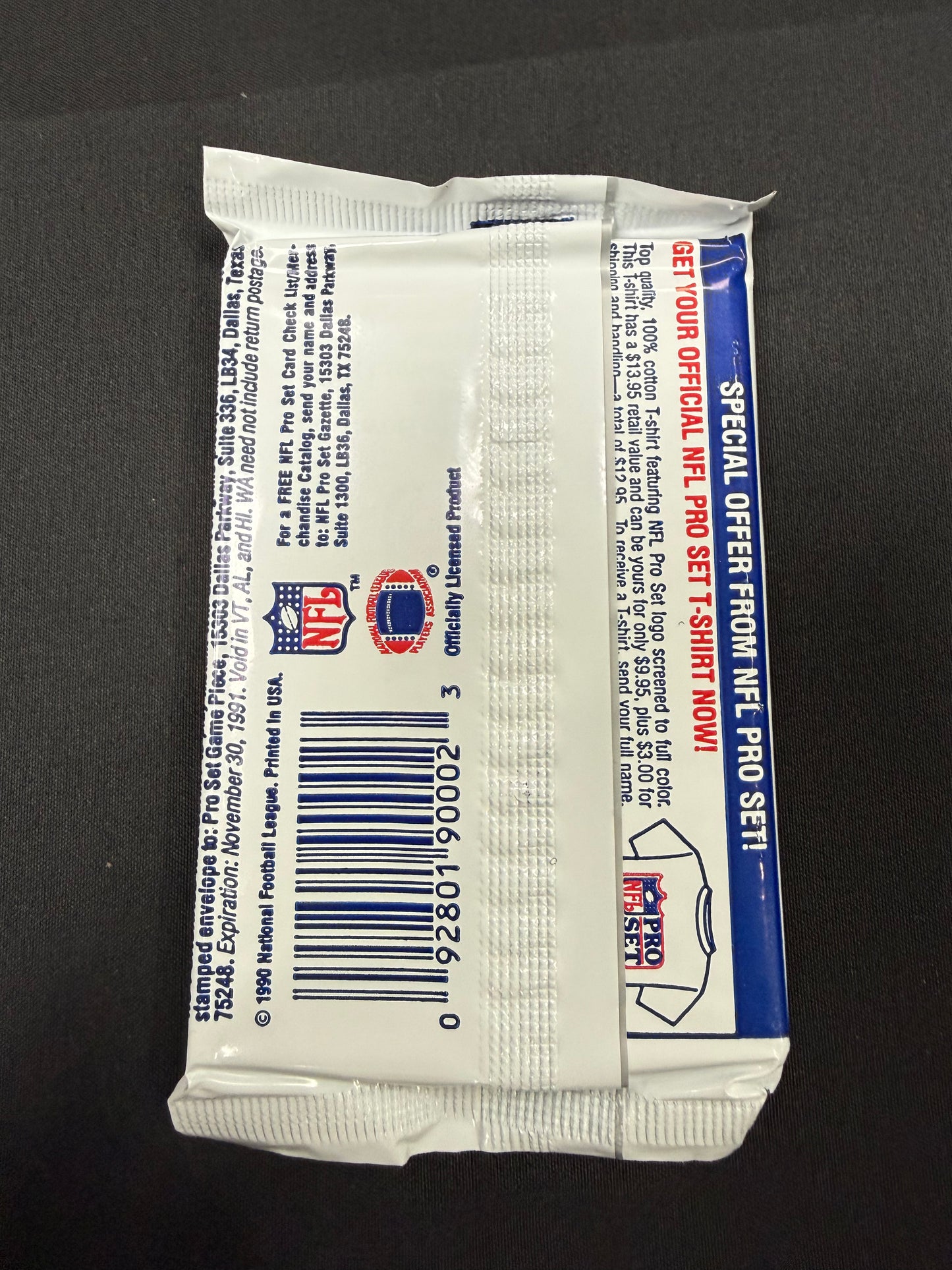 1990 Pro Set Series II NFL Football Trading Card Pack